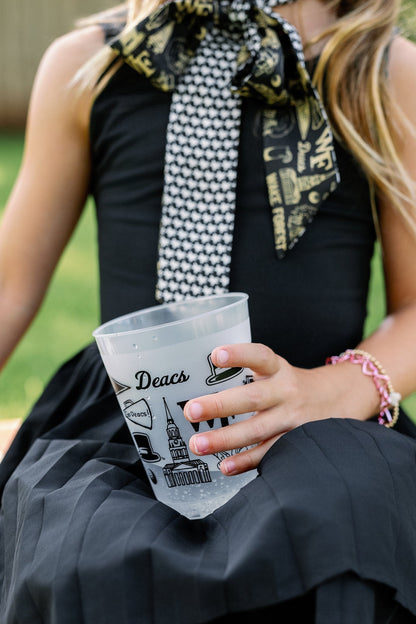 Wake Forest Shatterproof Cups - Set of 8