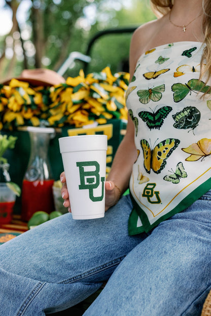 Baylor Styrofoam Cups Set of 8 - 20 ounces