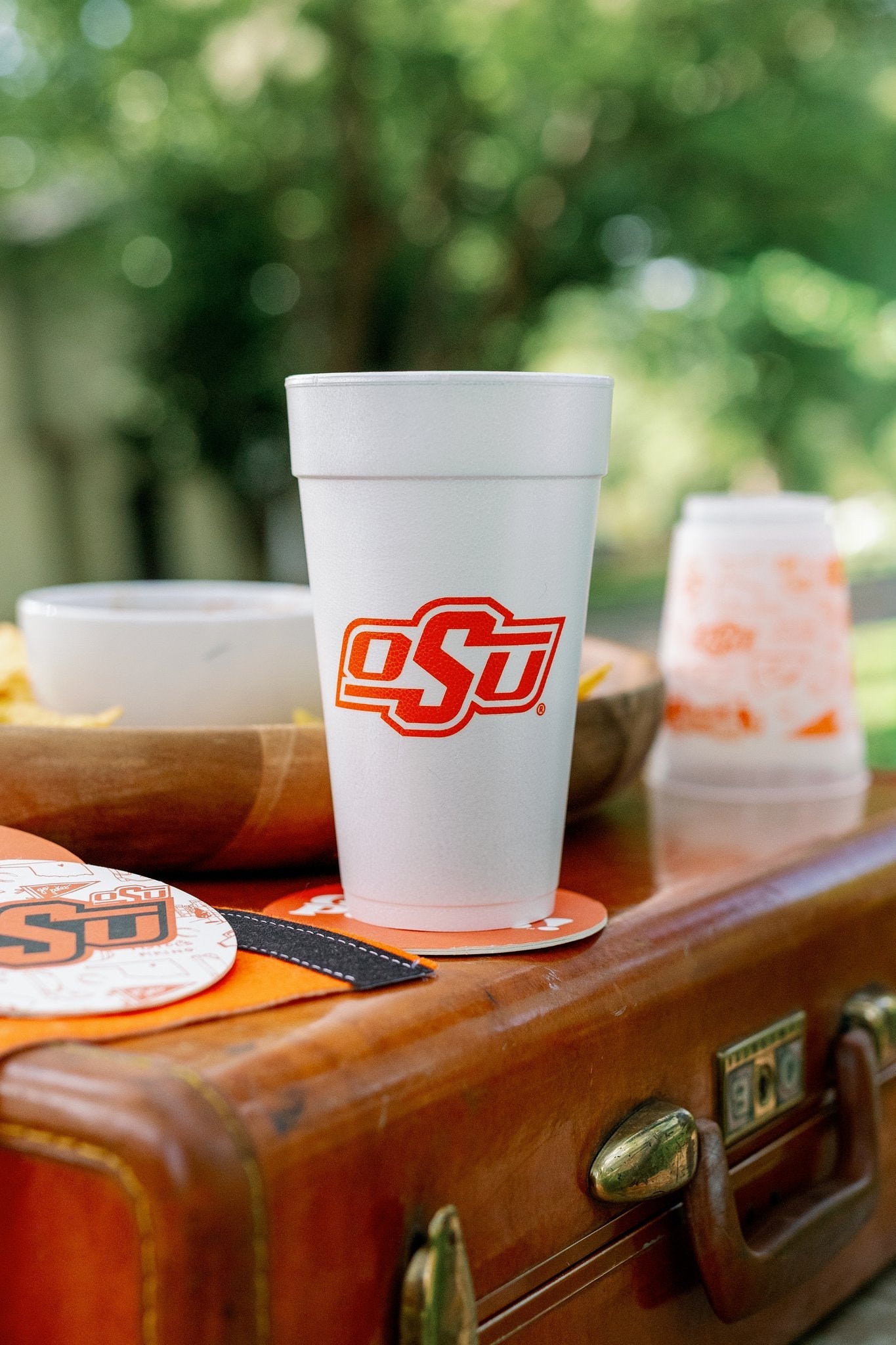 OSU Shatterproof Cups - Set of 8