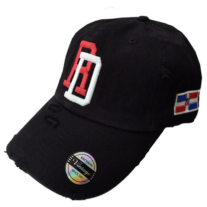 Vintage Adjustable Dominican Embroidered RD Hats