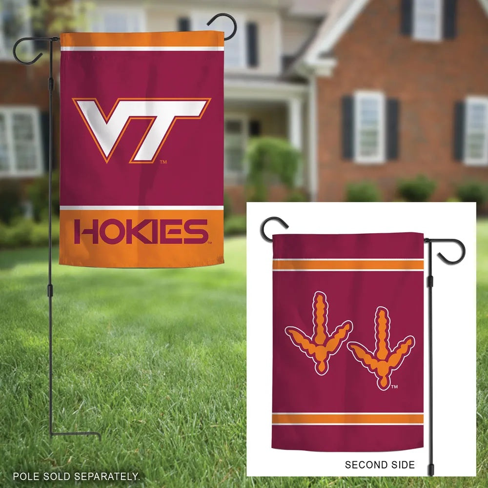 Virginia Tech Hokies 2 Sided Garden Flag