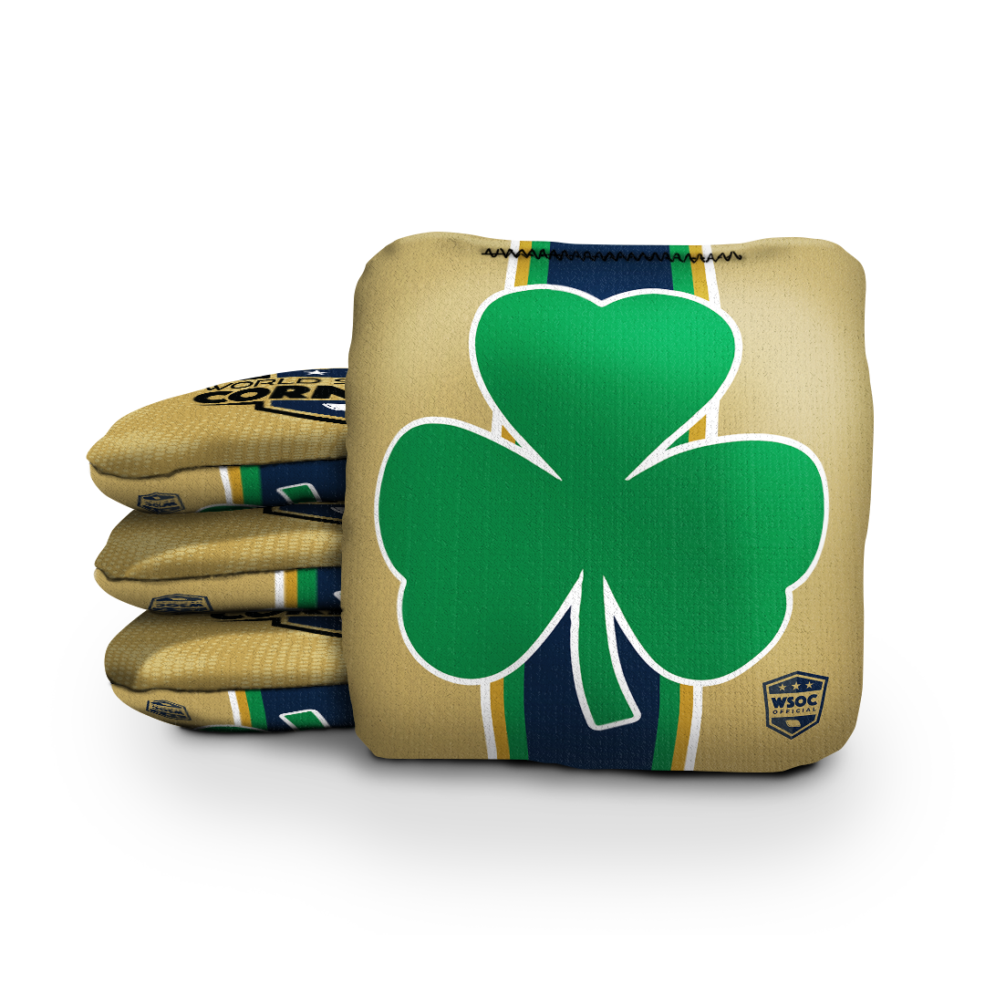Notre Dame Fighting Irish - 6 Inch WSOC Official Pro Cornhole Bags