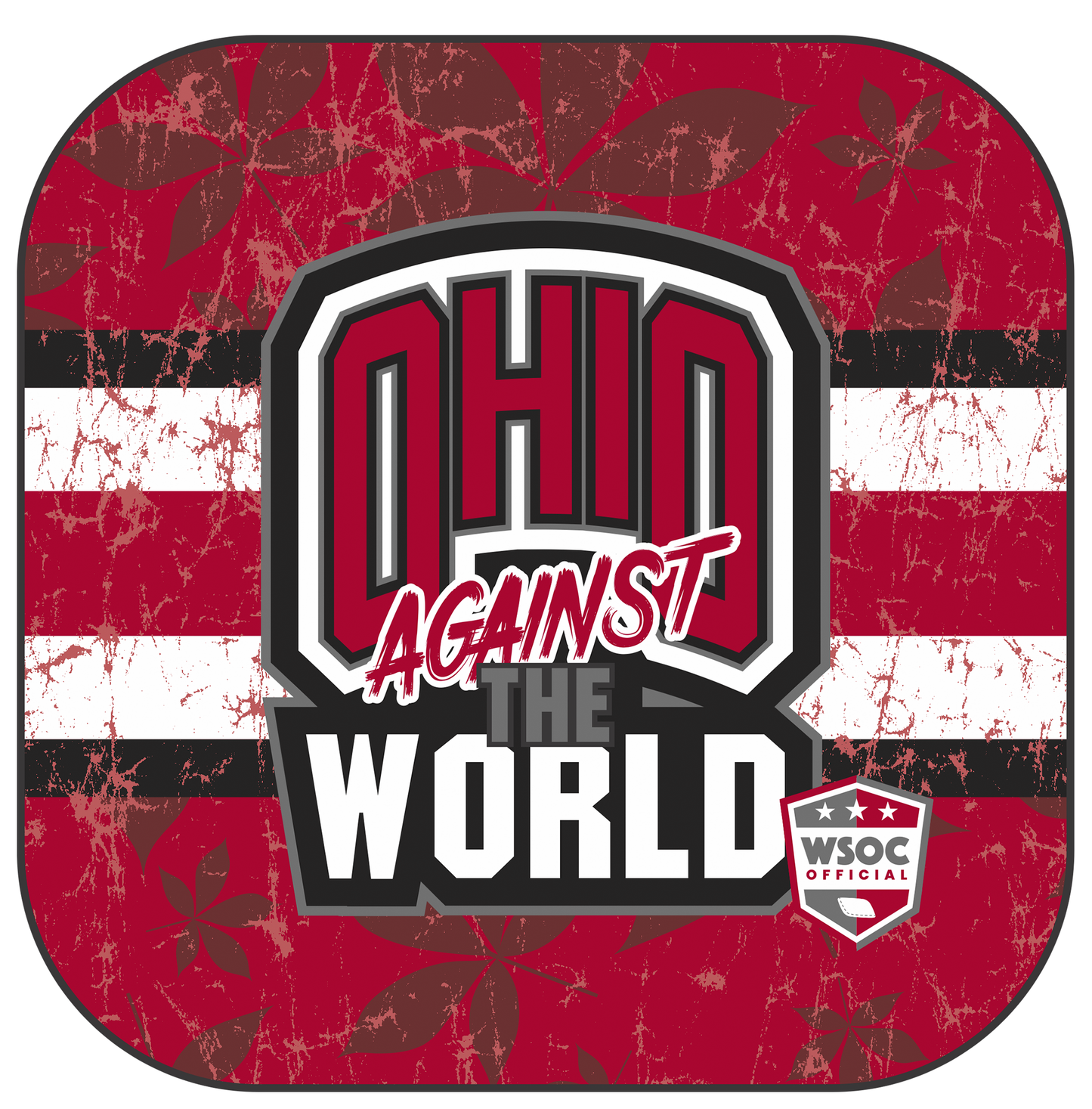Ohio State Against the World - 6 Inch WSOC Official Pro Cornhole Bags