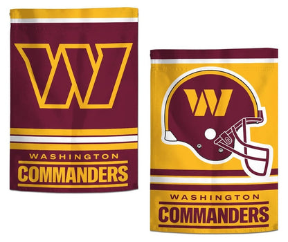 Washington Commanders Garden Flag 2 Sided Logo