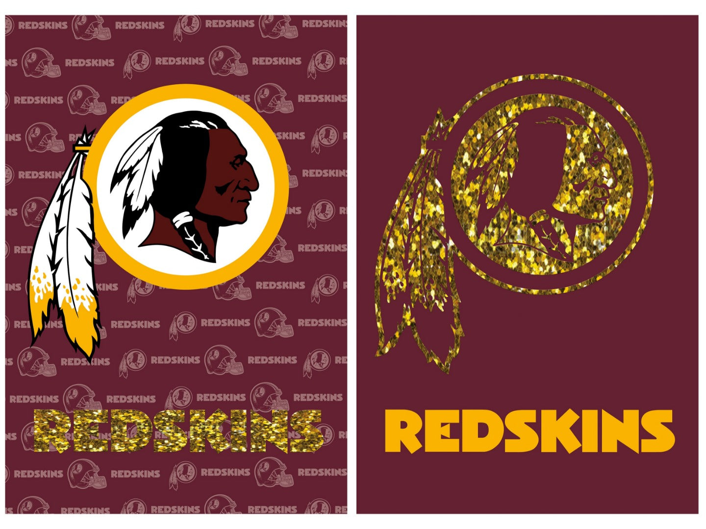Washington Commanders Retro Garden Flag 2 Sided