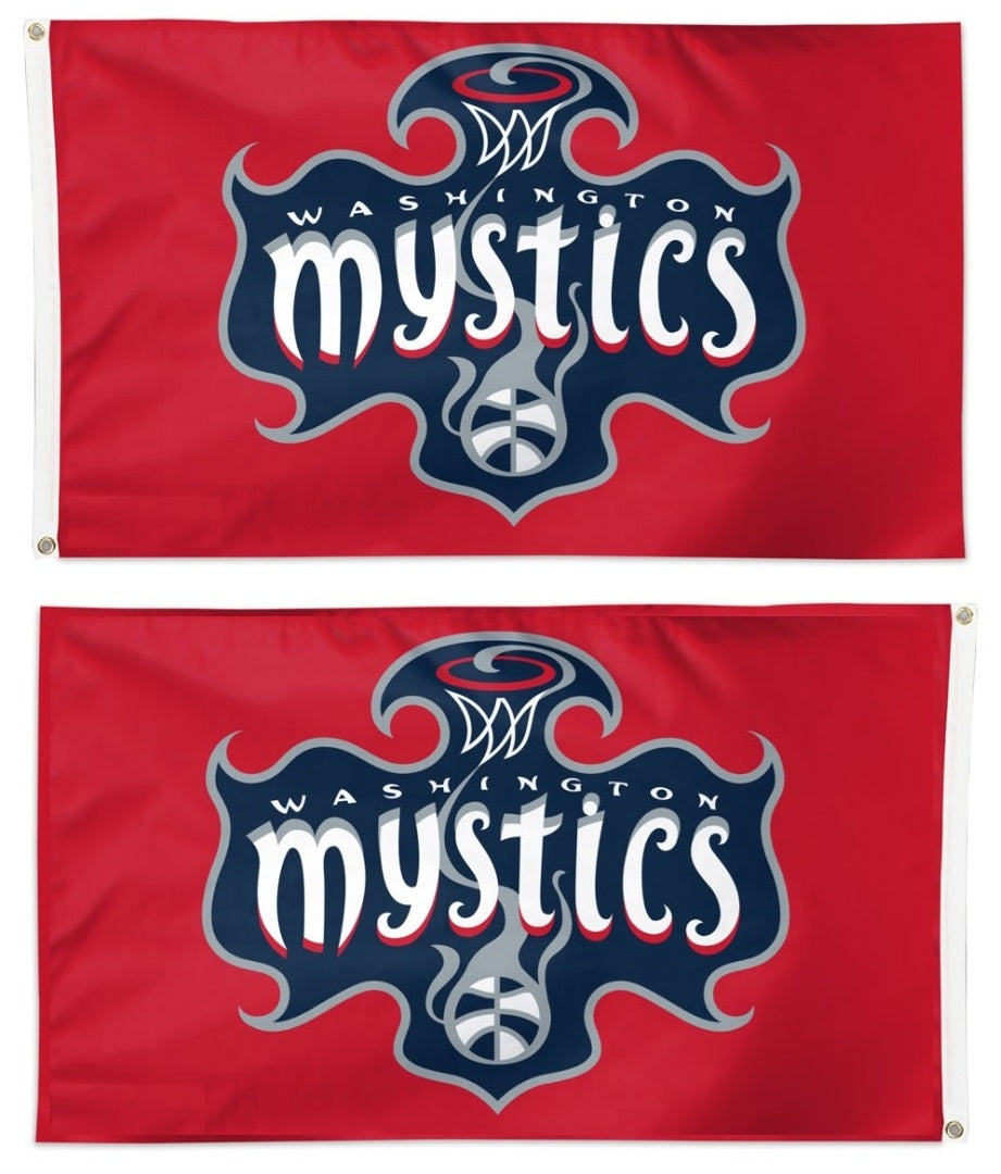 Washington Mystics 2 Sided 3x5 Flag