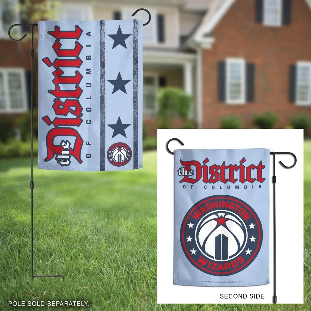 Washington Wizards City Garden Flag 2 Sided