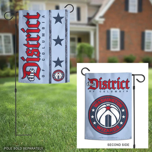 Washington Wizards City Garden Flag 2 Sided