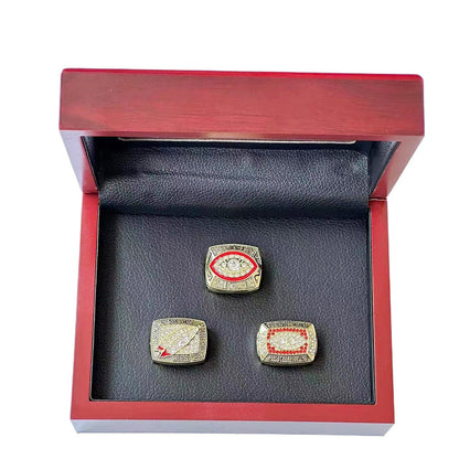 Washington Football Championship Ring Set – Collectible Rings 1982, 1987, 1991
