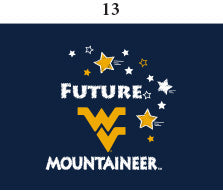 West Virginia Toddler Short Sleeve T Shirt Print