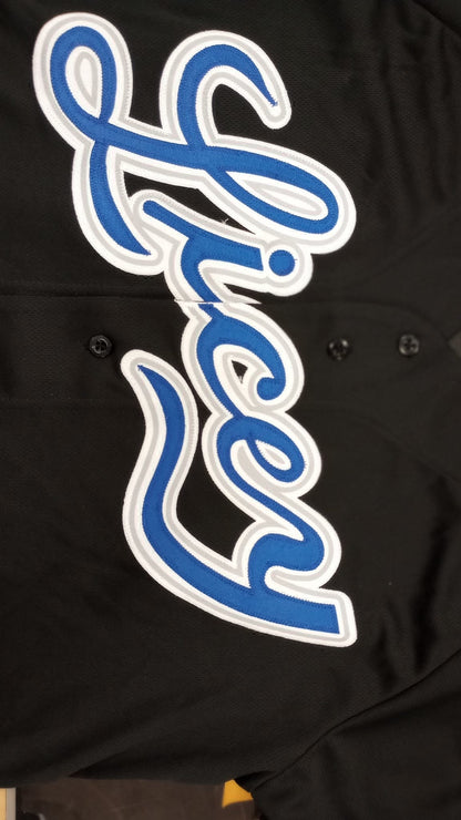 2024 Tigres del Licey Authentic Wilson Jersey - Black