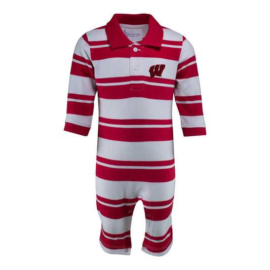 Wisconsin Rugby Long Leg Romper
