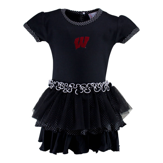 Wisconsin Pin Dot Tutu Dress