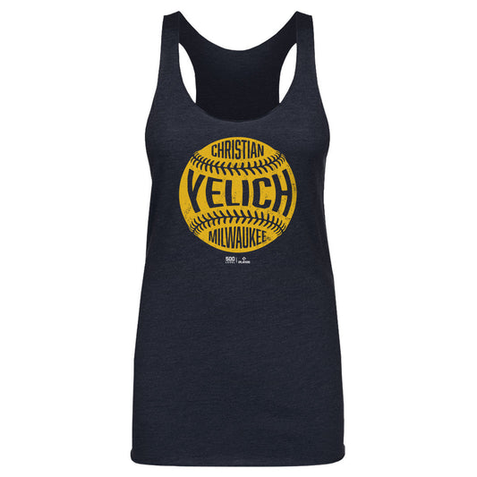 Christian Yelich Milwaukee Vintage Baseball WHT