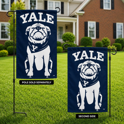 Yale Bulldogs 2 Sided Garden Flag