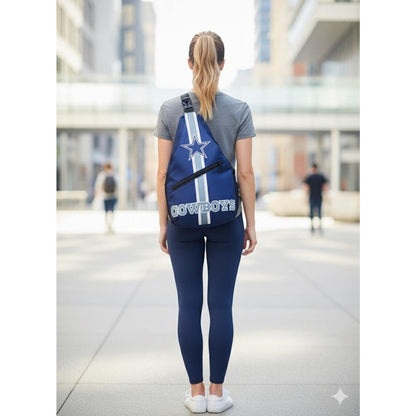 Dallas Cowboys Sling Bag: Crossbody Backpack