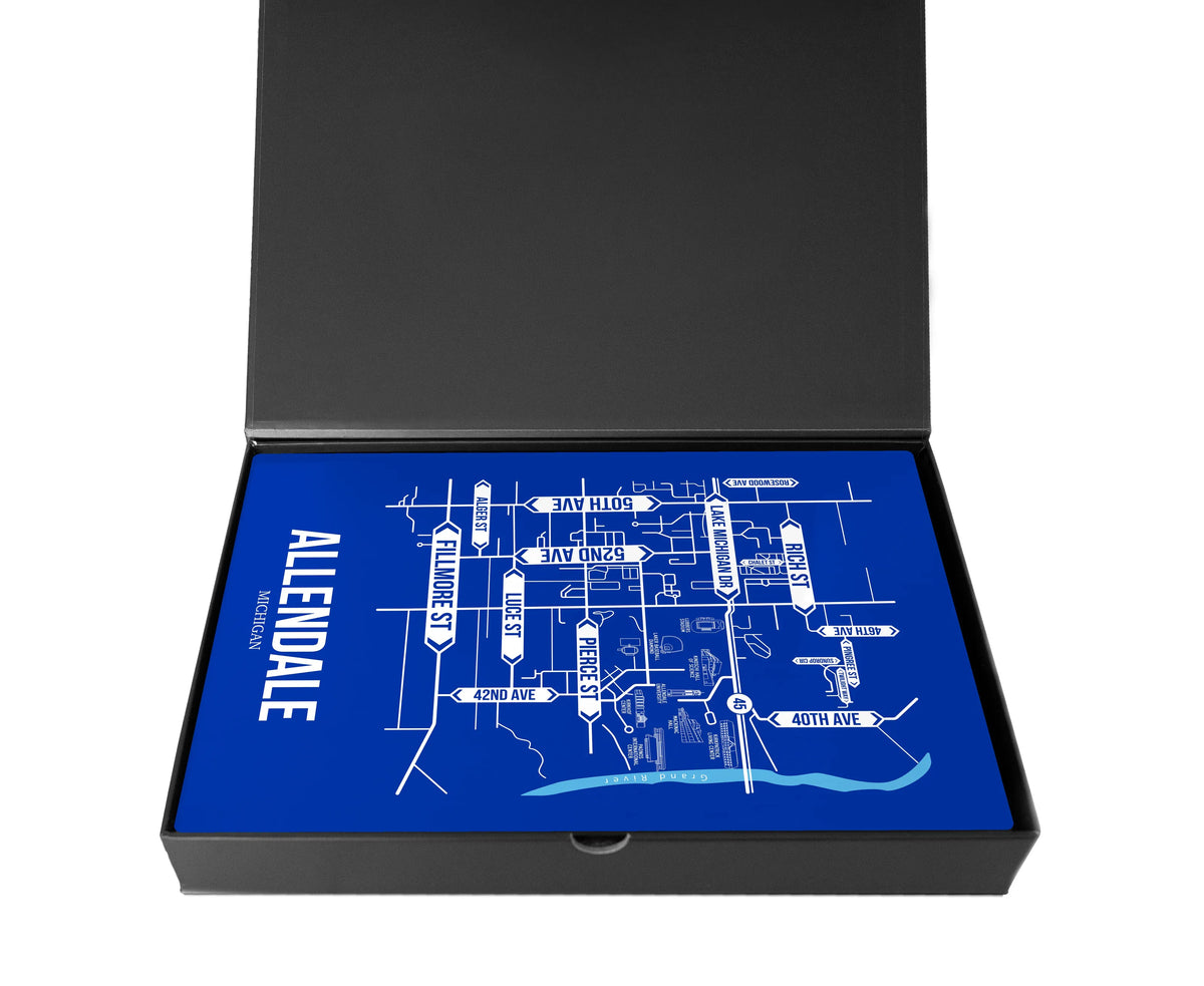 Allendale, Michigan street map