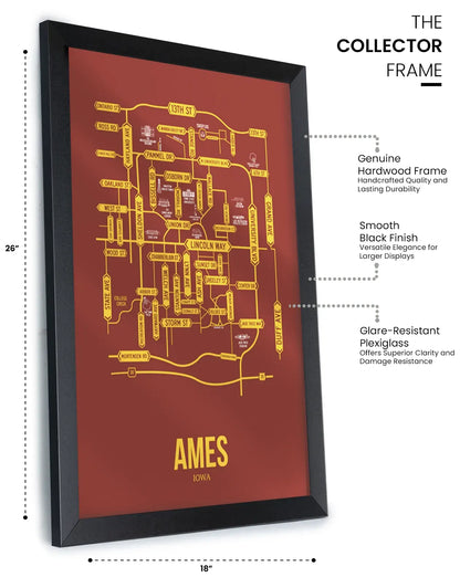 Ames, Iowa street map