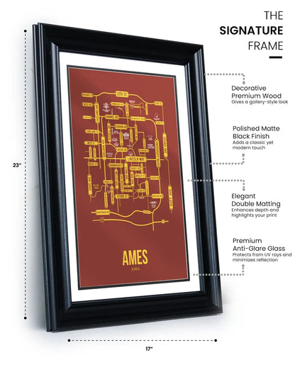 Ames, Iowa street map