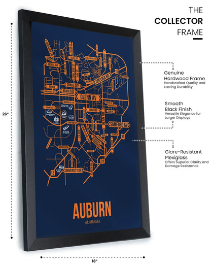 Auburn, Alabama street map