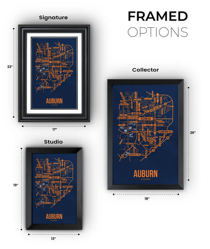Auburn, Alabama street map