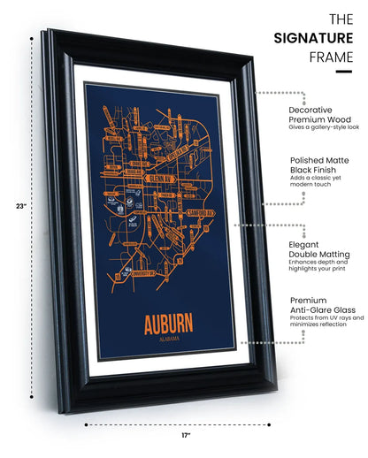 Auburn, Alabama street map