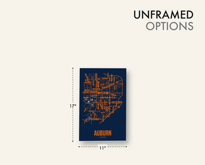 Auburn, Alabama street map