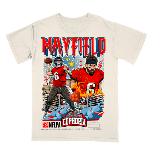 Youth Baker Mayfield V2 Limited Edition NFL Player Graphic T-Shirt
