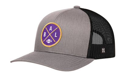 Baltimore Football Trucker Hat  |  BAL X Snapback