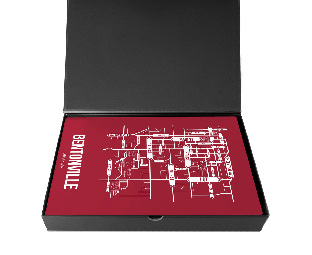 Bentonville, Arkansas street map