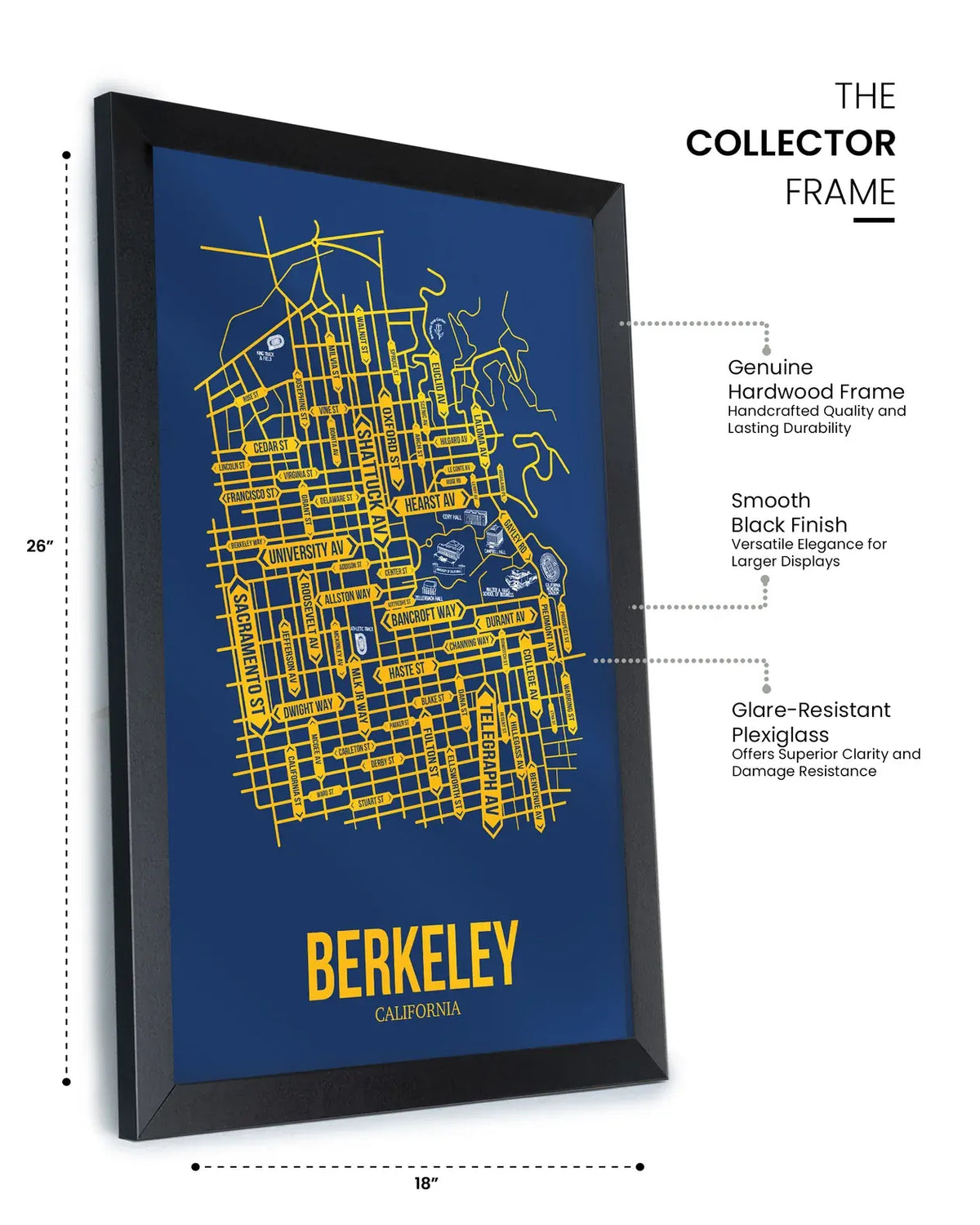 Berkeley, California street map