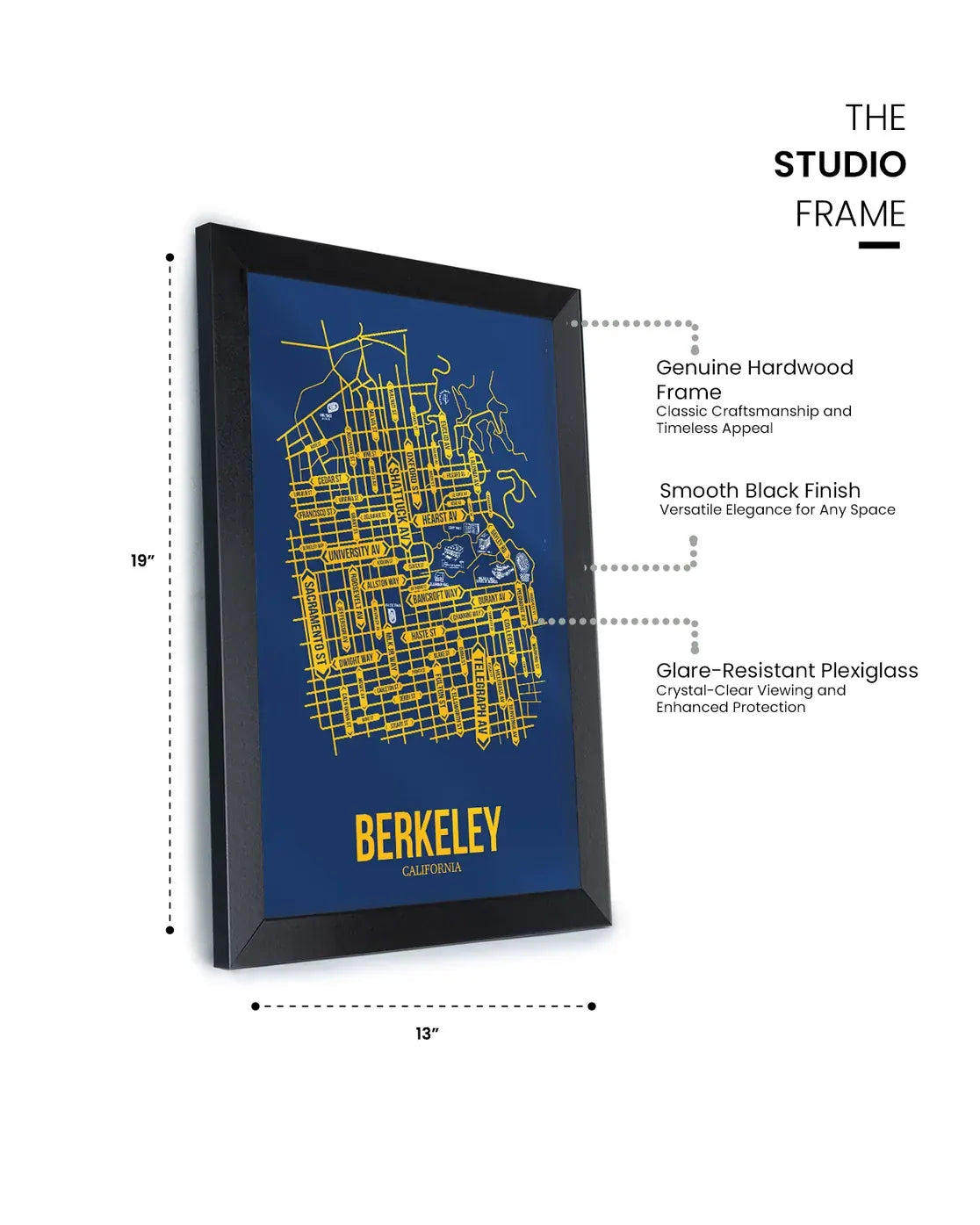 Berkeley, California street map