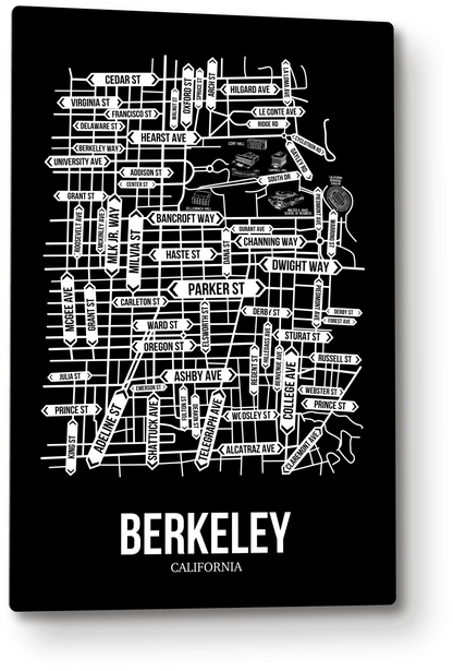 Berkeley, California street map