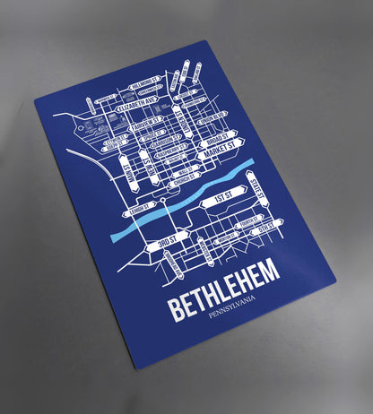 Bethlehem, Pennsylvania street map