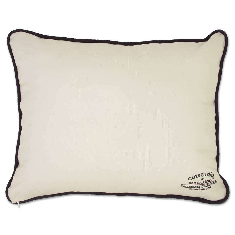 Boulder, University of Colorado Collegiate Embroidered Pillow by CatStudio