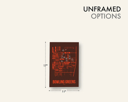Bowling Green, Ohio street map