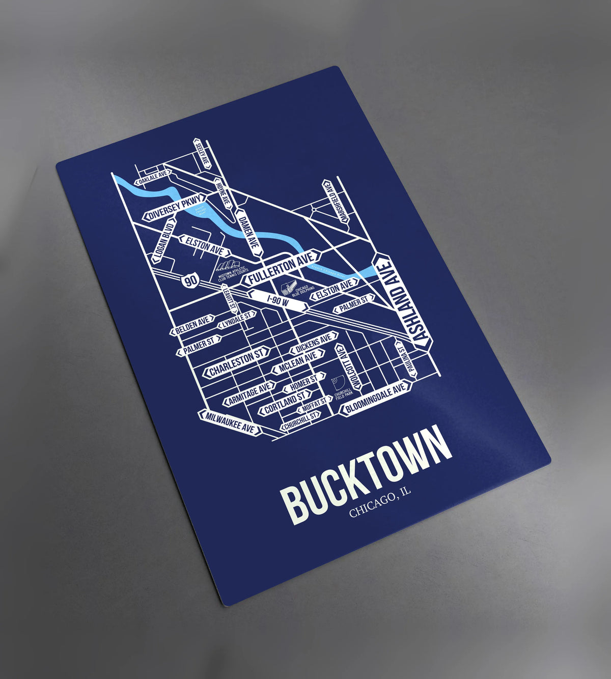 Bucktown, Chicago, IL street map