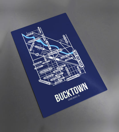 Bucktown, Chicago, IL street map