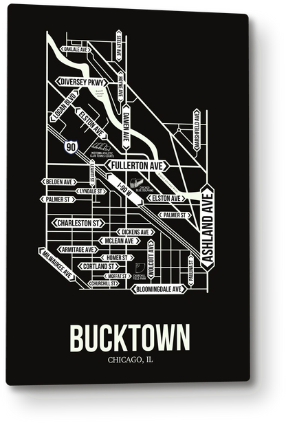Bucktown, Chicago, IL street map