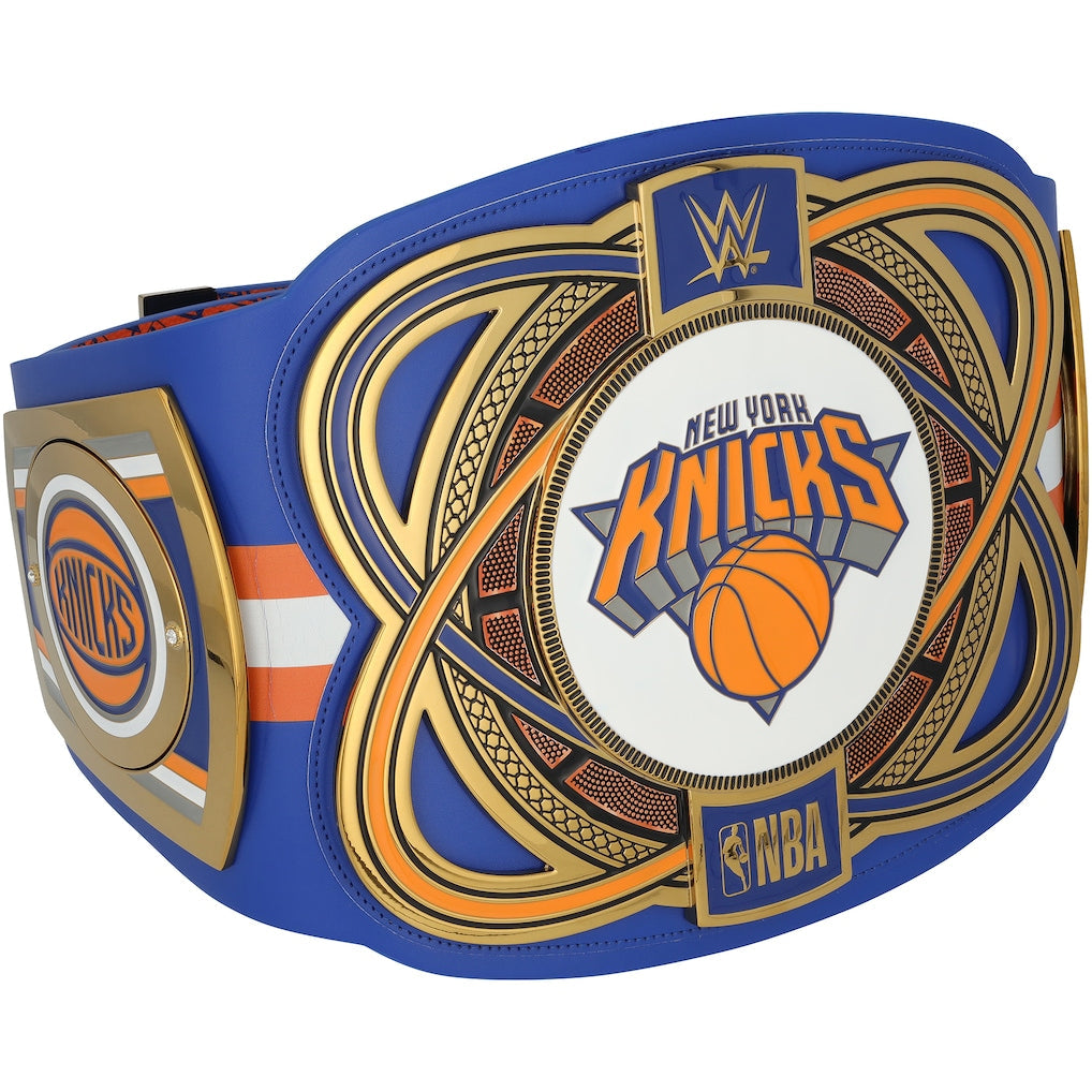Carmelo Anthony New York Knicks Autographed Fanatics Authentic WWE Replica Title Belt