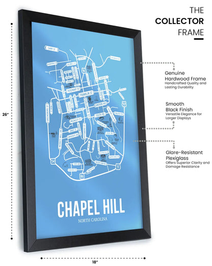 Chapel Hill, North Carolina street map