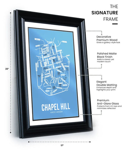 Chapel Hill, North Carolina street map