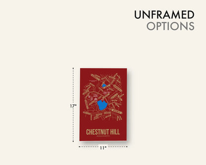 Chestnut Hill, Massachusetts street map