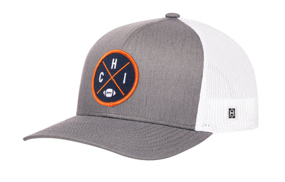 Chicago Football Trucker Hat  |  CHI X Snapback