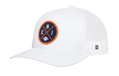Chicago Football Trucker Hat  |  CHI X Snapback