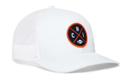 Chicago Football Trucker Hat  |  CHI X Snapback