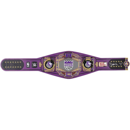 Chris Webber Sacramento Kings Autographed Fanatics Authentic WWE Legacy Title Belt with "HOF 21