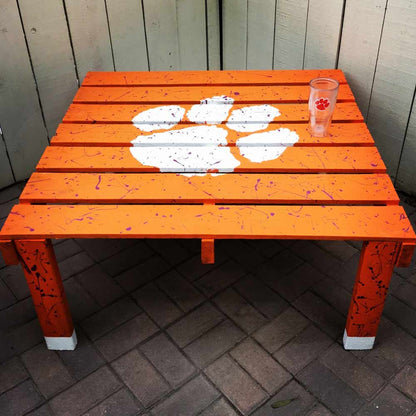 Clemson Tigers Paw Logo Stencil