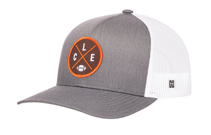 Cleveland Football Trucker Hat  |  CLE X Snapback