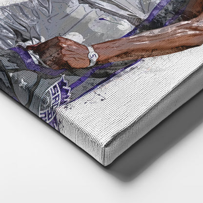 De'Aaron Fox Canvas Art – Sacramento Kings Wall Decor